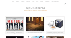 Desktop Screenshot of mylittlekorea.com