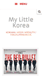 Mobile Screenshot of mylittlekorea.com